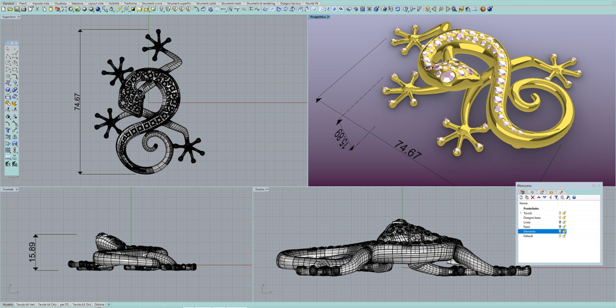 Progettazione e realizzazione stampi
