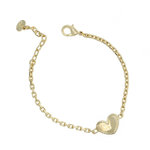 SHAPE OF MY HEART - Are you look for a gift idea? You found it! A nice bracelet perfect to be gifted.
Available in light gold or rose gold. - A.Z. Bigiotterie