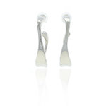 ELETTRA - This ELETTRA earring, completely in rodhium, will bring character to who will wear it. - A.Z. Bigiotterie