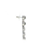 LIGHTING BOLD - Earrings composed by crystal tones from fum&egrave; to white, give a special light to the face. - A.Z. Bigiotterie