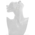 ELISA - With ELISA earring you can never go wrong, as it is a timeless piece.
Jewel made of rodhium and pearl. - A.Z. Bigiotterie